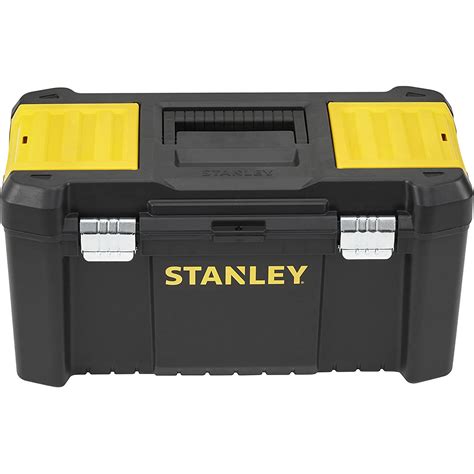 stanley metal tool box 23|stanley 19 inch tool box.